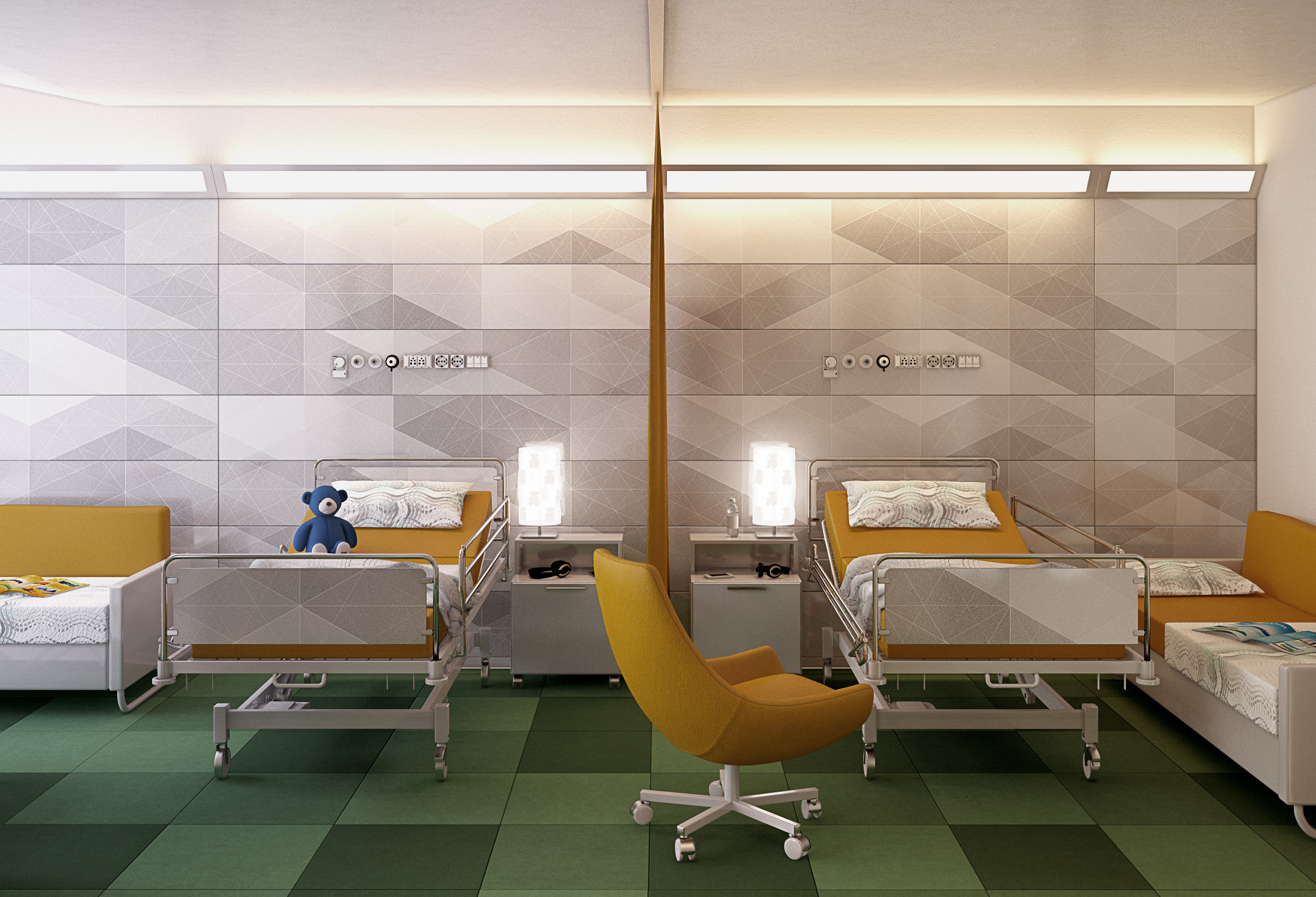 帕多瓦儿科医院的房间-2