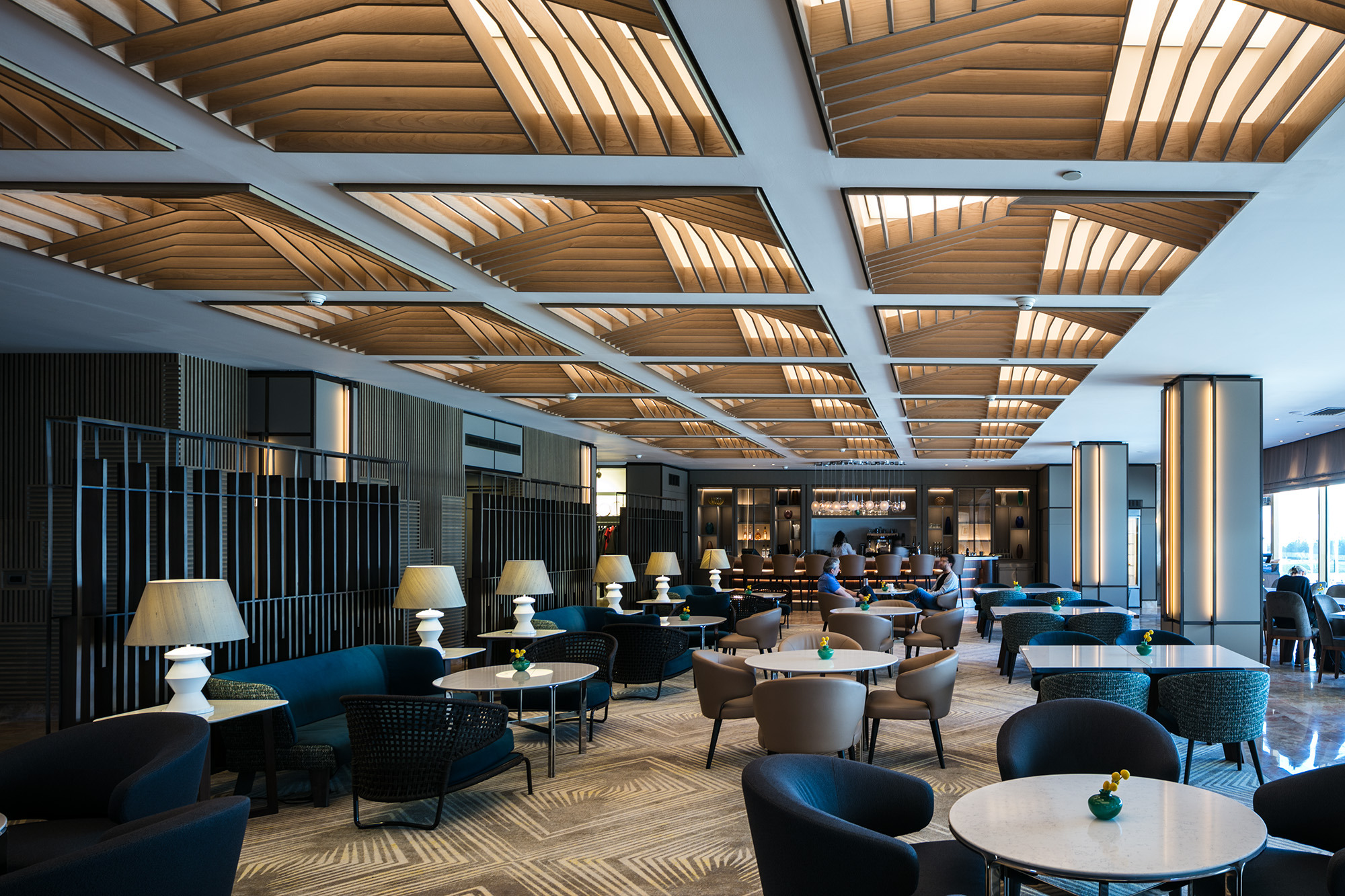 2017 年完成的以色列 Hilton 酒店室内设计案例-2