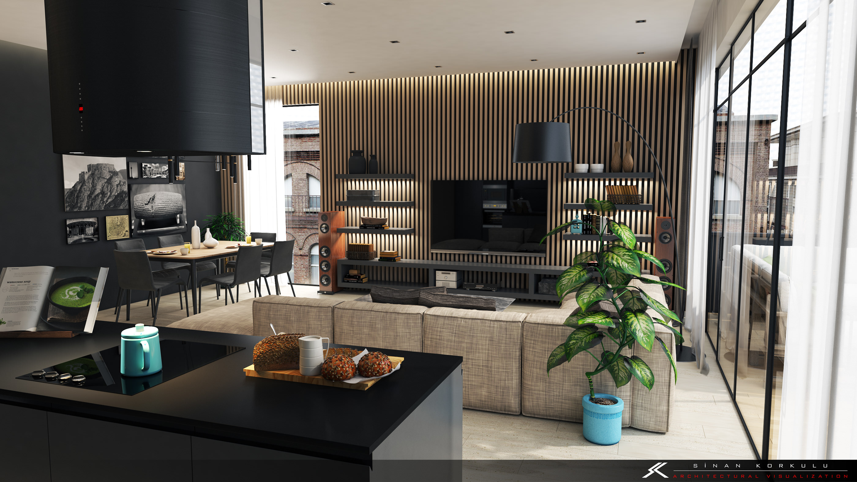 Studio Apartmen Design-2