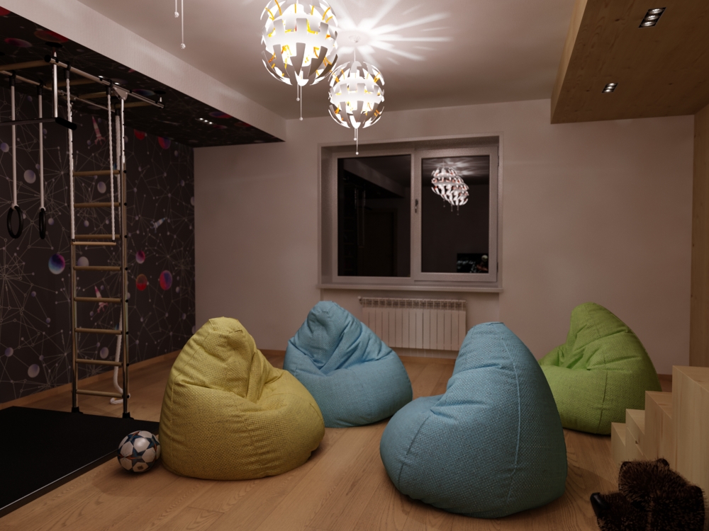 Visualization of a country house-22