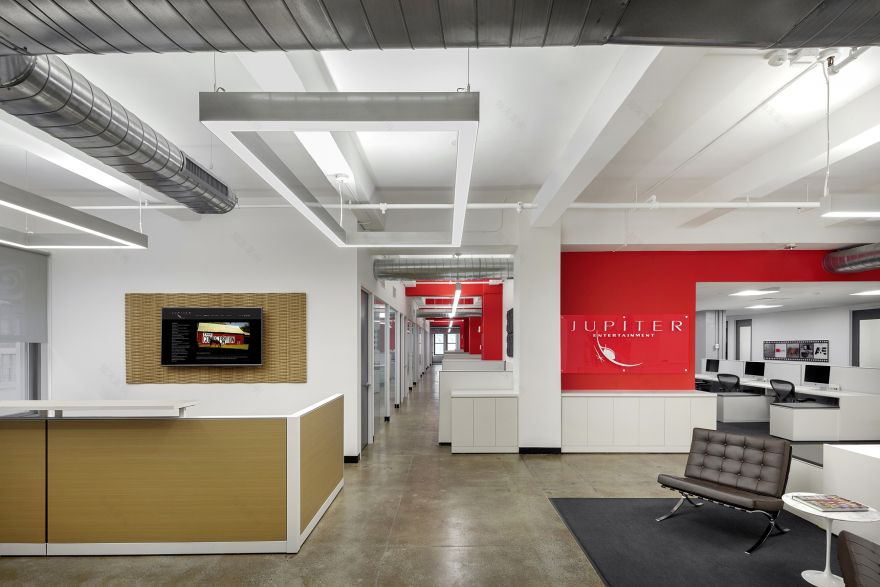 木星娱乐公司纽约工作室 · 摩登办公空间-0