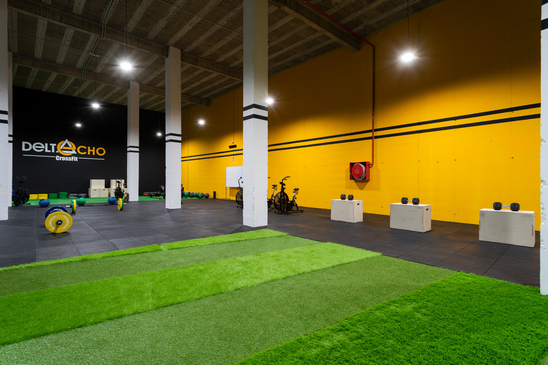 简约实木，CrossFit 运动空间设计-2