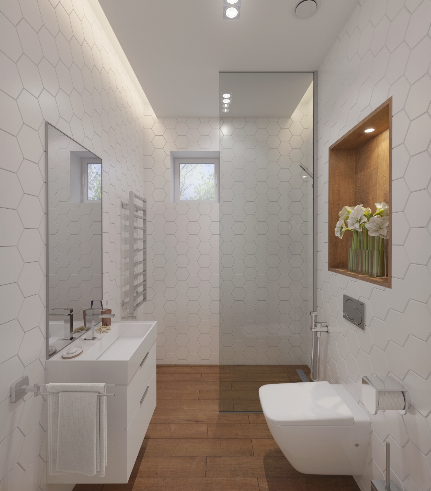 莫斯科郊区别墅时尚室内设计-38