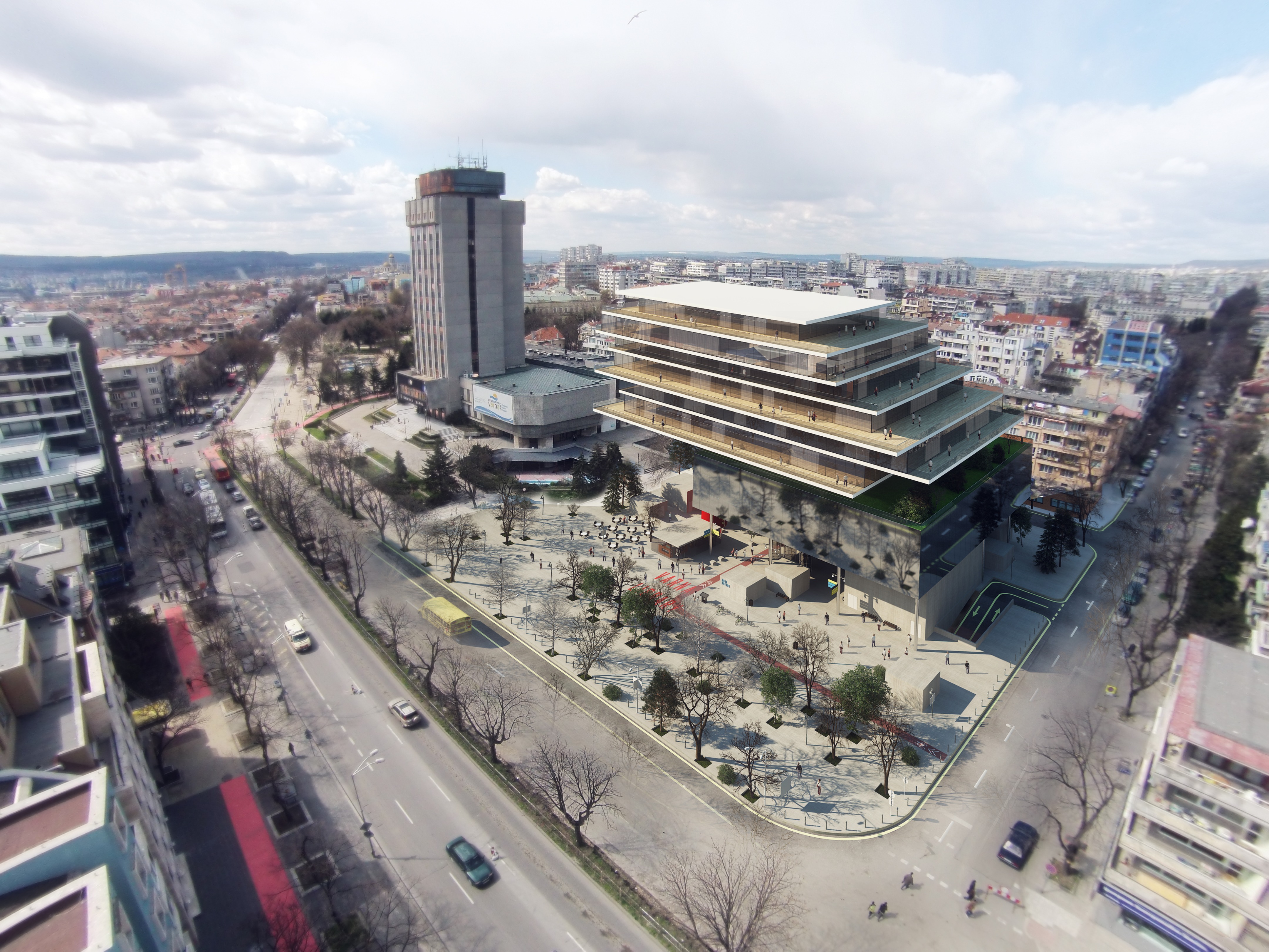 梦幻般的悬浮阅读空间·Varna 图书馆设计-2