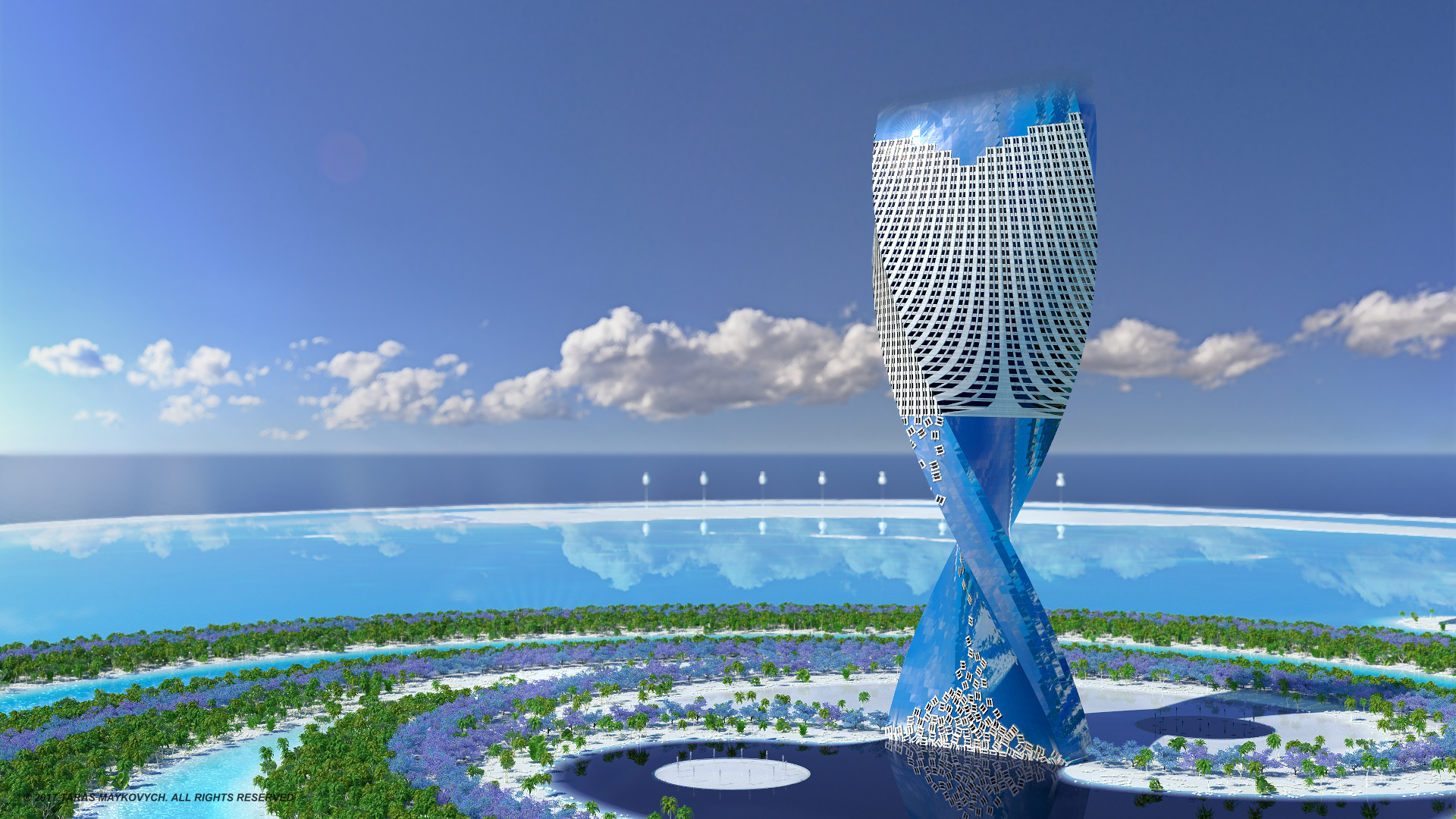 螺旋无尽时钟建筑-9