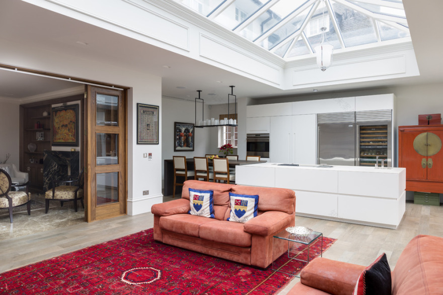 伦敦顶级地段豪华住宅翻新-8