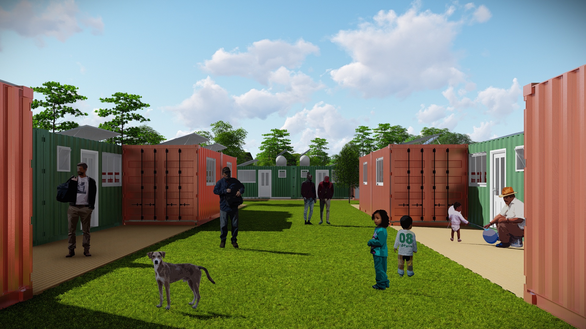 重塑临时难民住房-2