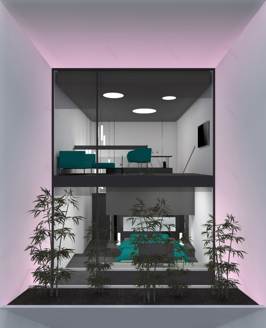 对比之美的星级酒店设计-29