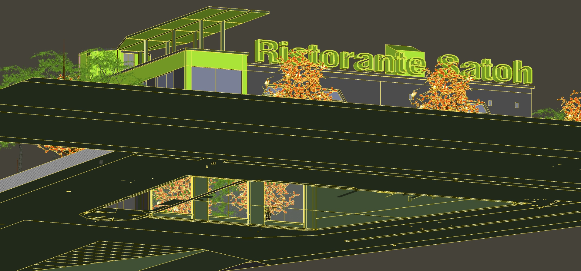 梦幻未成的日本餐厅设计-0