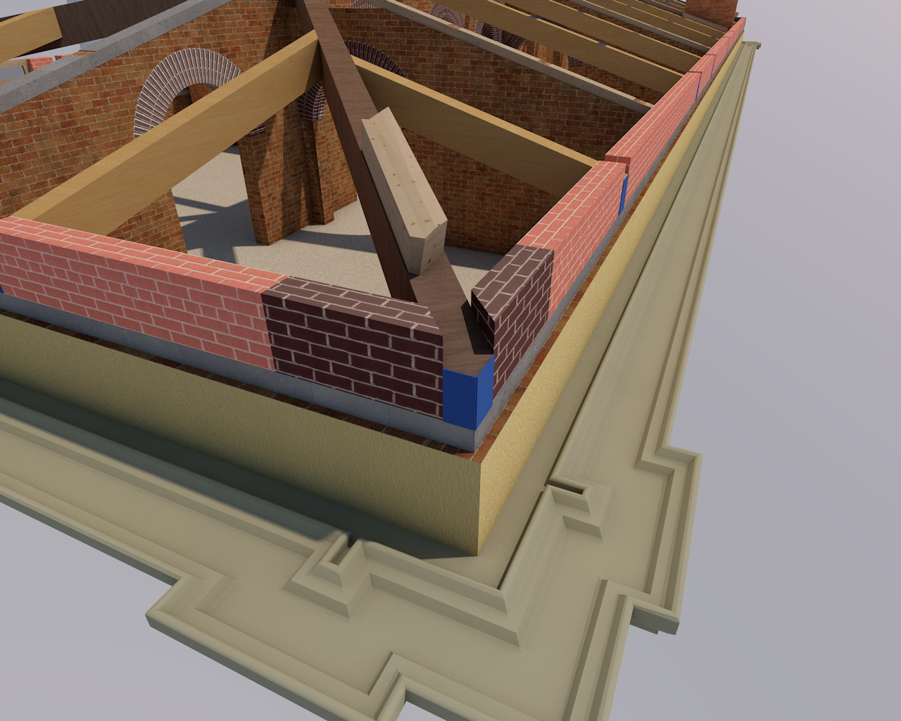 90 年代建筑翻新 | 木质嵌板与红砖的和谐共生-33