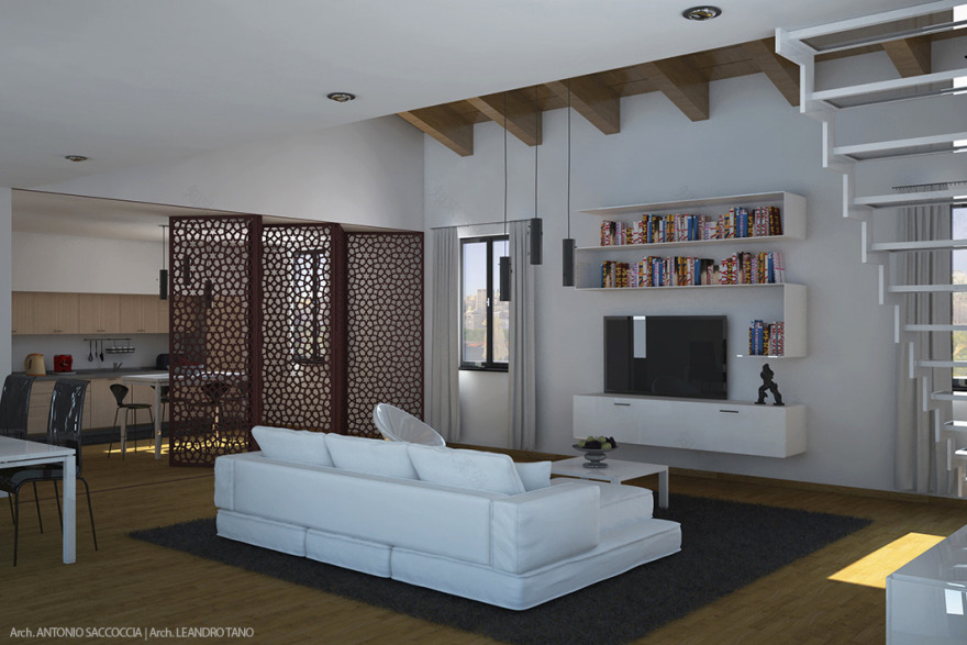 透孔屏风打造灵动空间-11