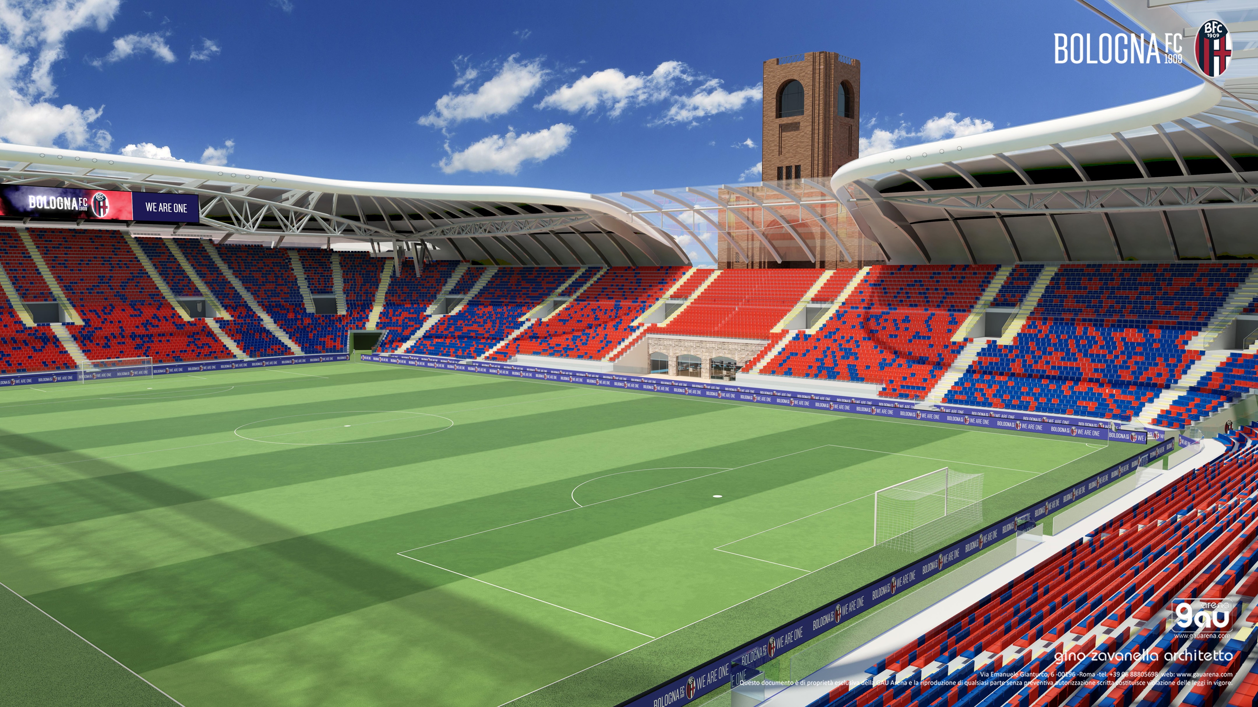 意大利博洛尼亚 Renato Dall'Ara 球场翻新设计-7