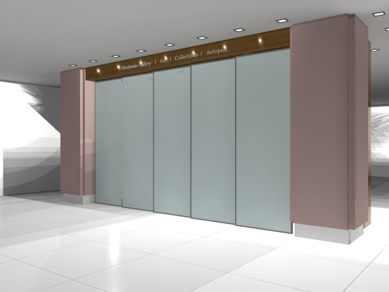商场艺术收藏品商店设计方案-5