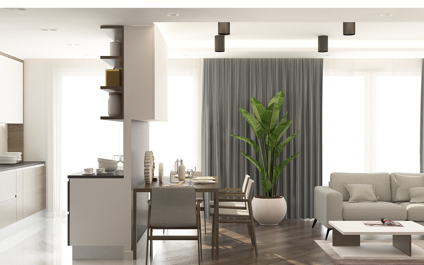 2019 年陶瓷风格定制家具室内设计案例-2