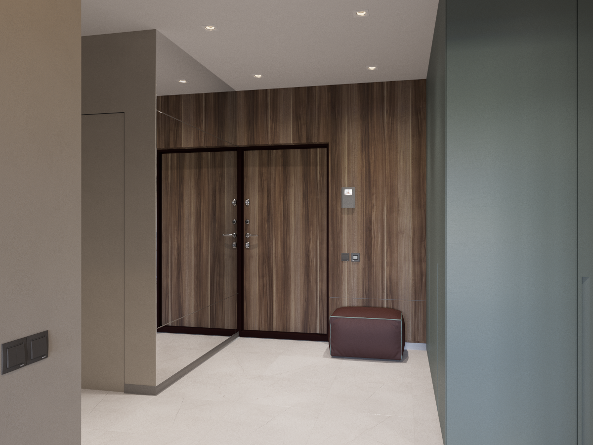 乌克兰基辅 106 平米现代公寓设计-1