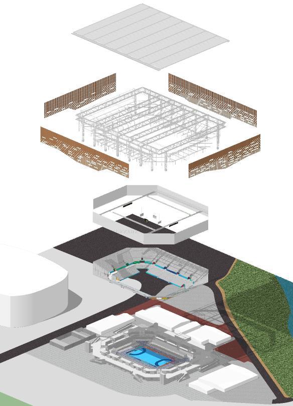 里约 2016 奥运会手球赛场——灵活可变的八角形建筑-38