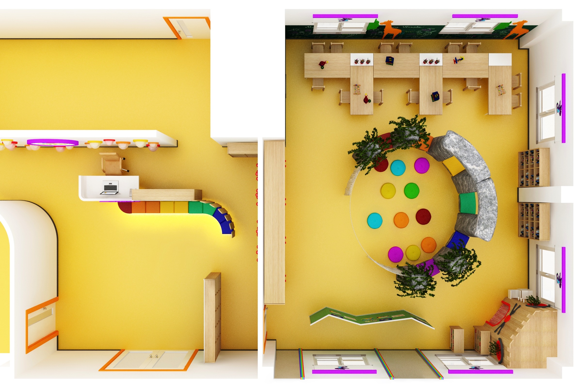 梦幻幼儿园设计 | 激发孩子无限想象力-3