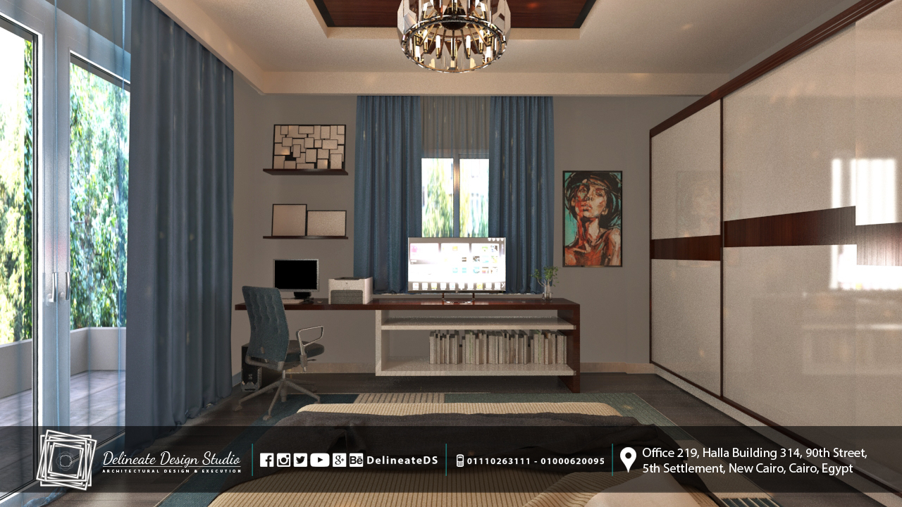 新开罗别墅 | 现代宜居的室内外设计-29