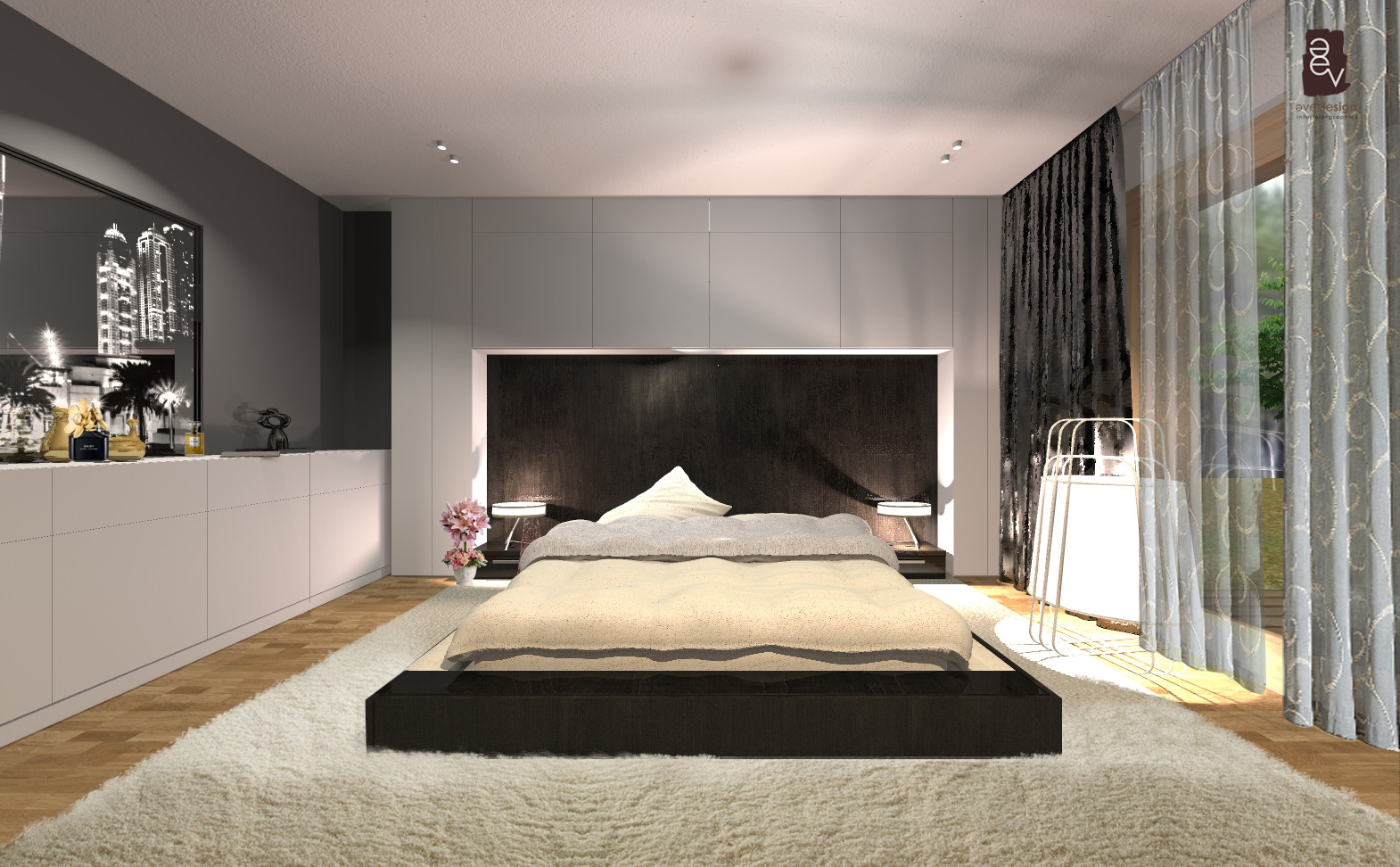 黑白极简别墅设计，展现空间纯粹之美-0