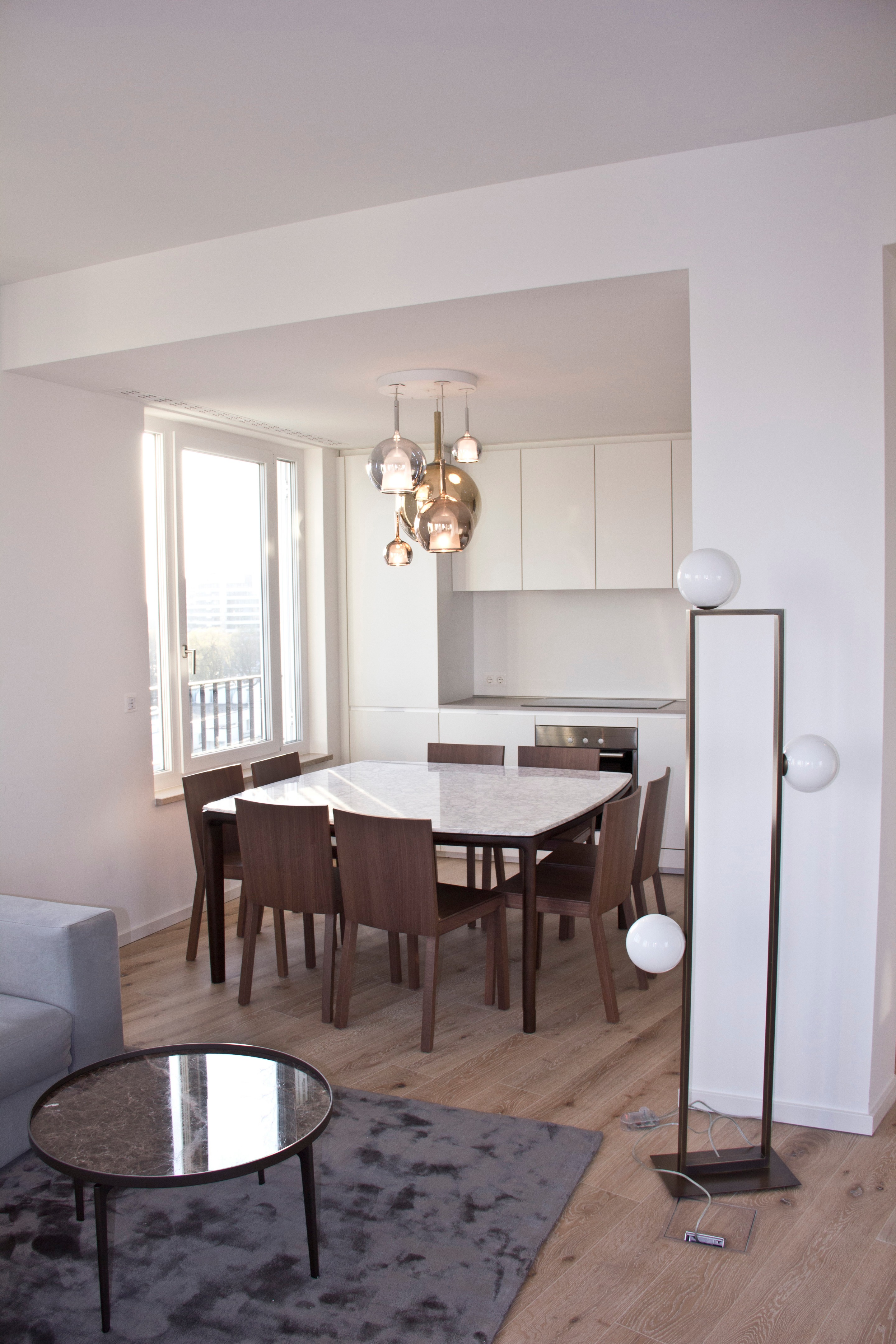 柏林中心顶层公寓的现代意式设计-28