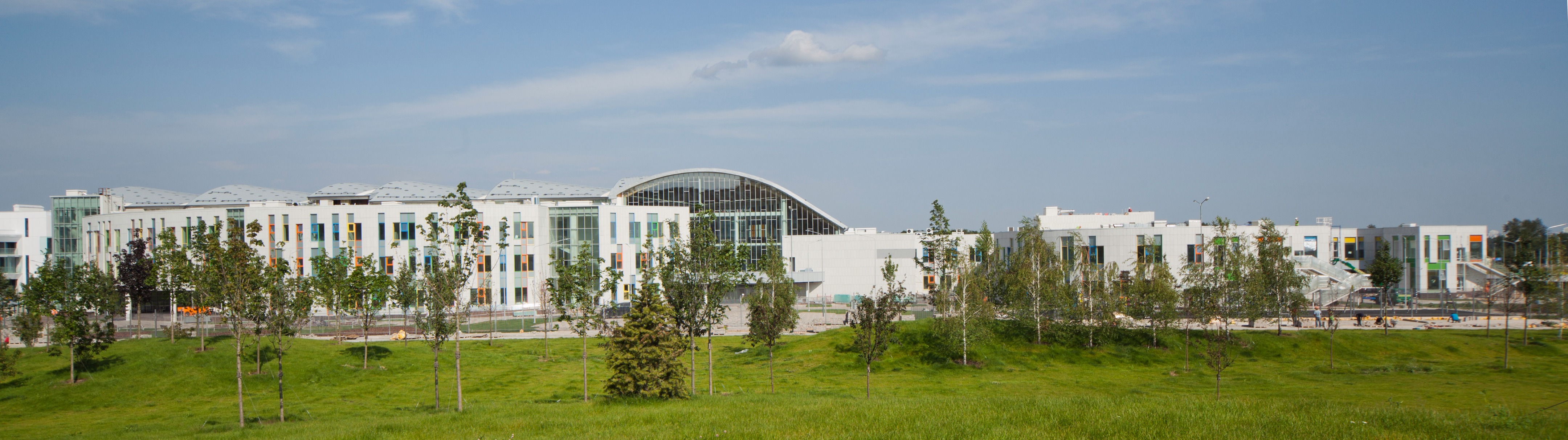 Skolkovo International school. The first K12 school to be built in Russia. School for 480 and kindergarten for 150-12