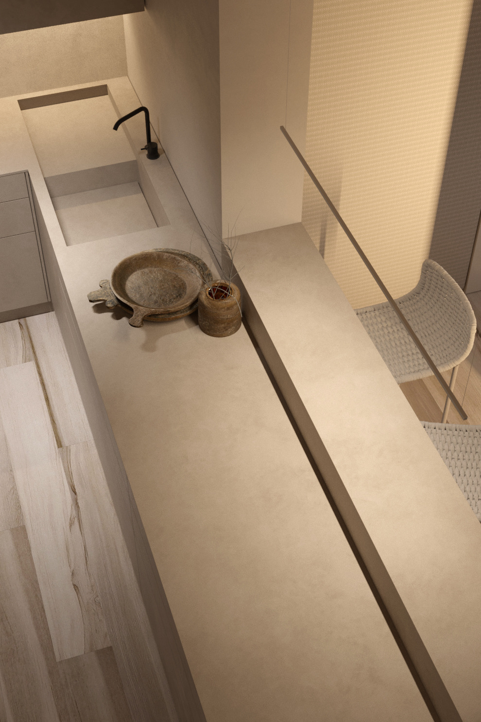 基辅中心 192 平米现代风公寓设计-1