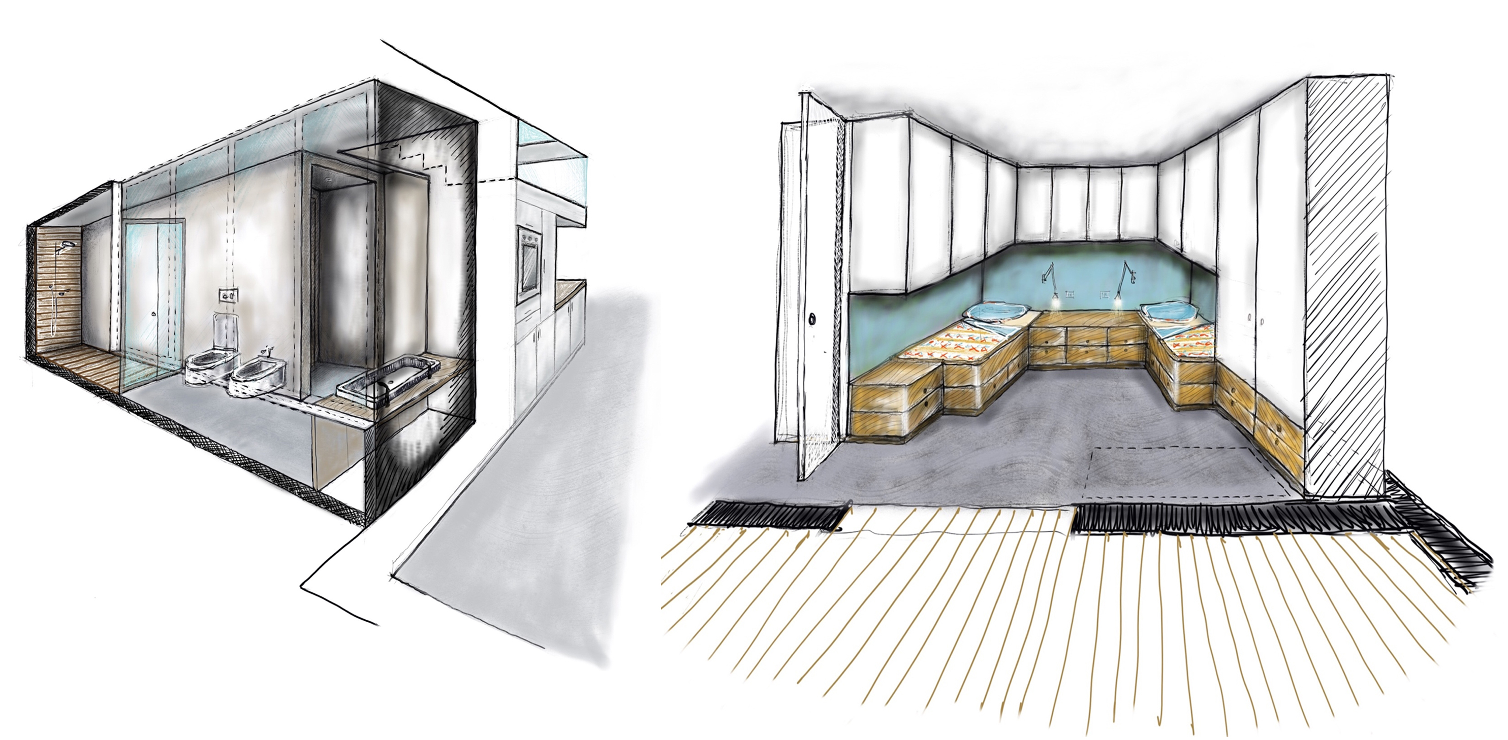 现代公寓中的传统东方元素——双厨房设计-29
