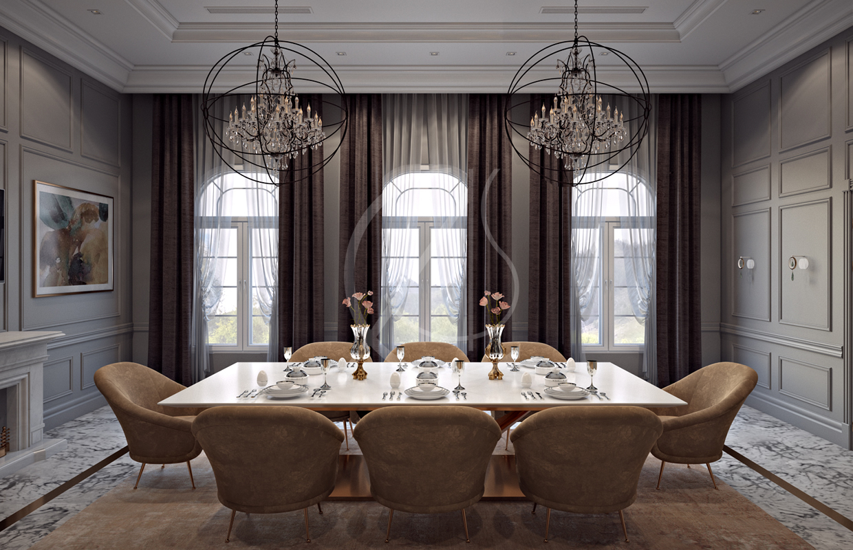 卡塔尔新古典宫殿设计，完美融合古典与现代-21