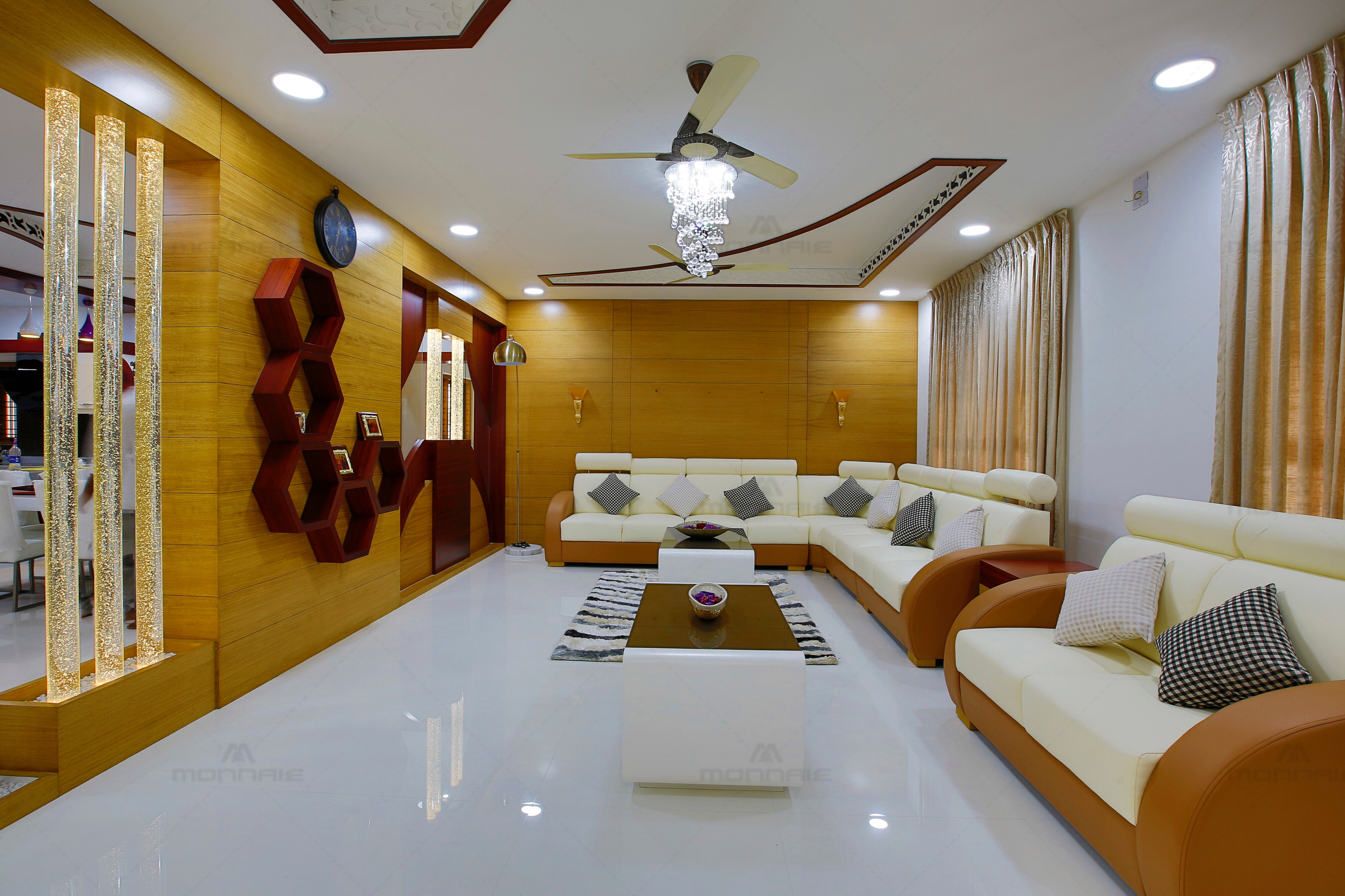 "2017 年完成的印度 Kochi 现代住宅设计"-7