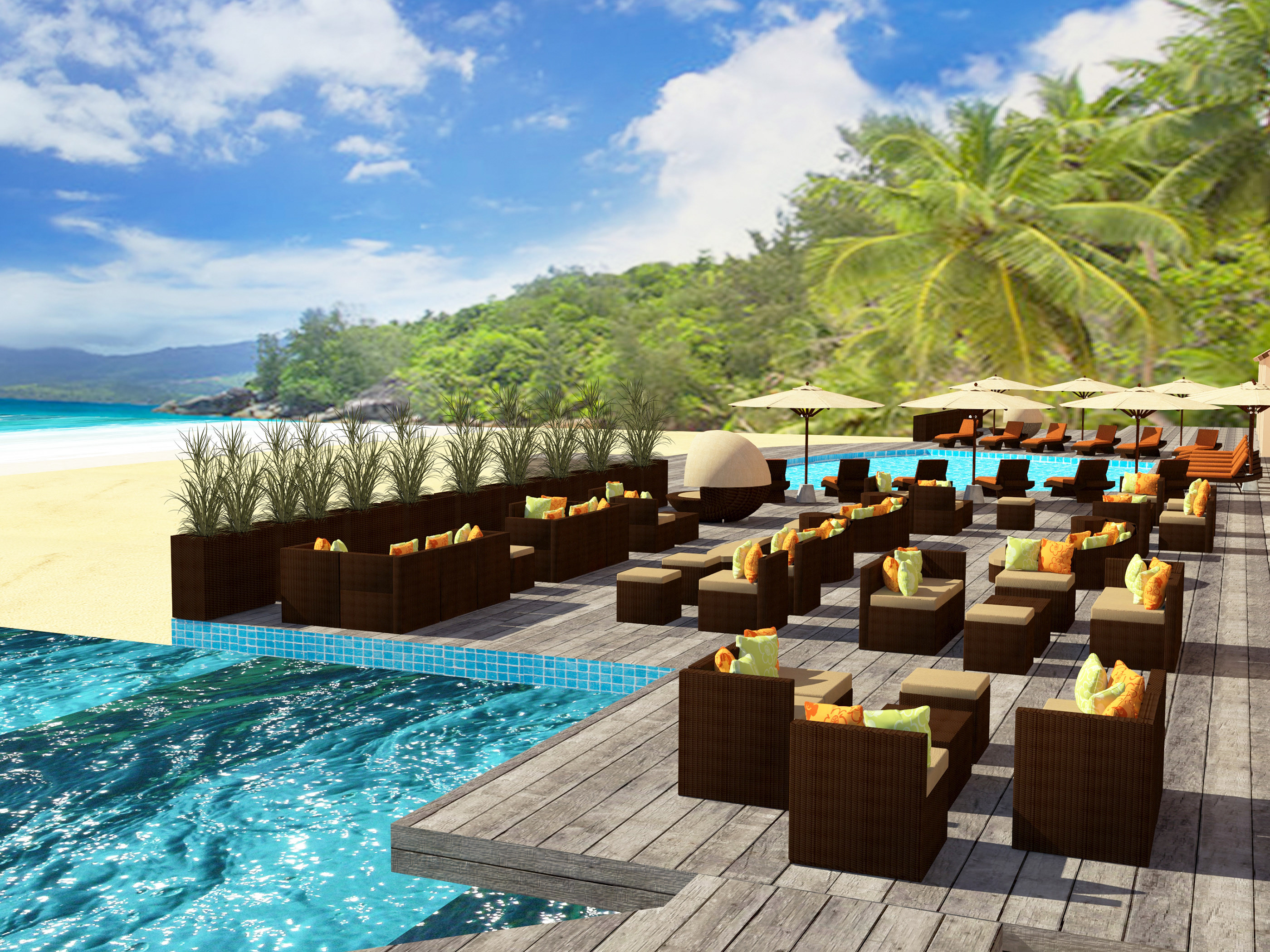 "双树希尔顿塞舌尔酒店 | 热带岛屿风情的设计演绎"-9