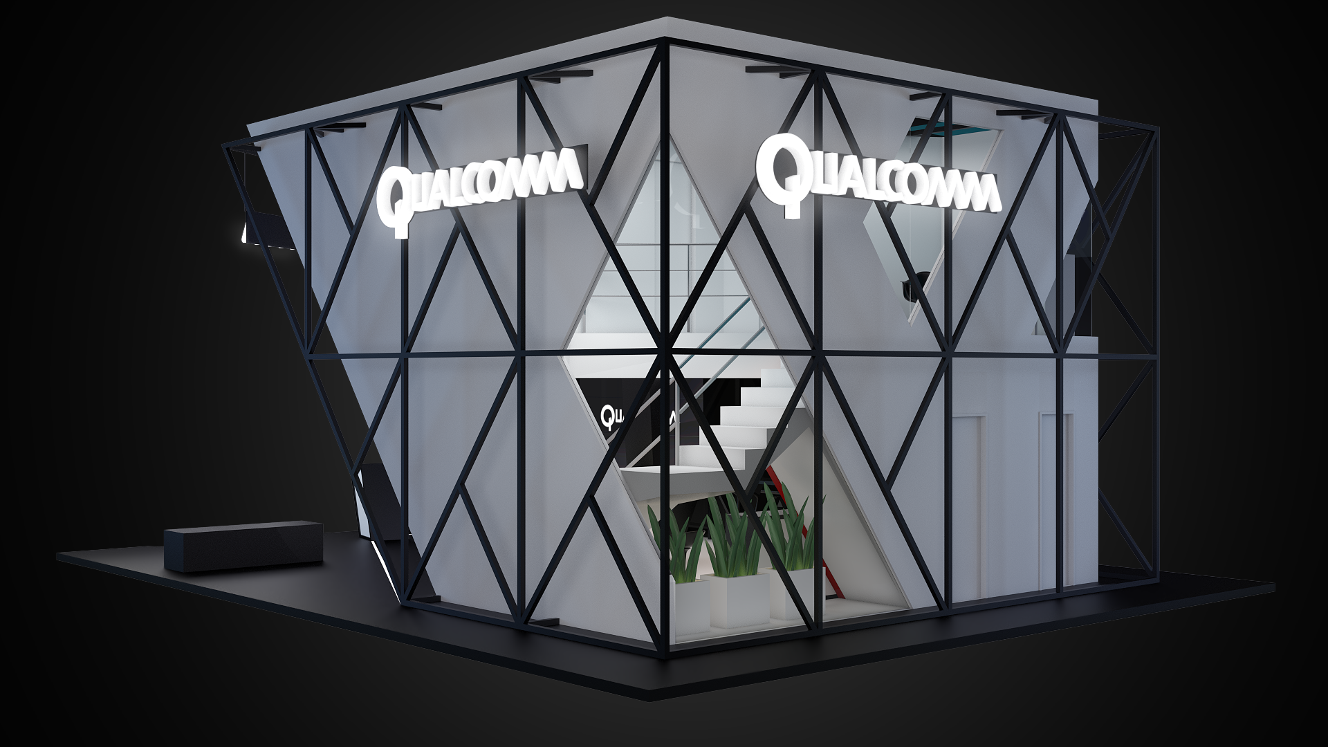 高通未来 com 2016 展位设计-2