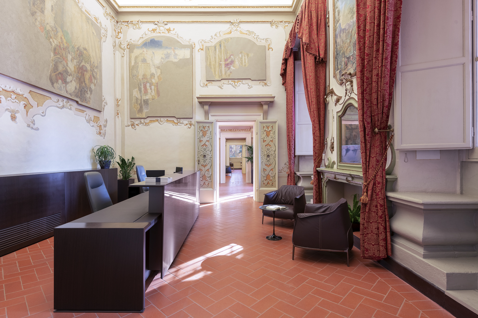 博洛尼亚 16 世纪别墅变身企业学院,历史与现代完美融合-1