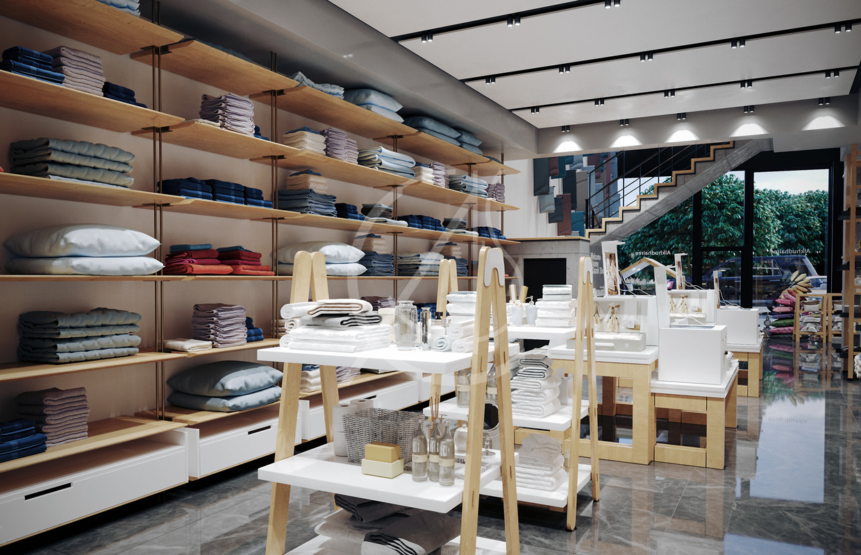 2017 年阿爾卡薩米爾床上用品店室內設計-11