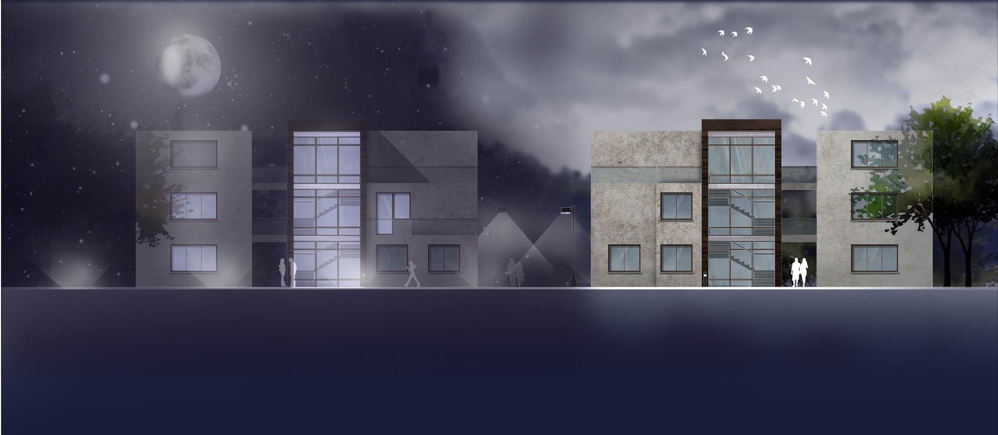 意式郊区社交住宅的绿色共生设计-6