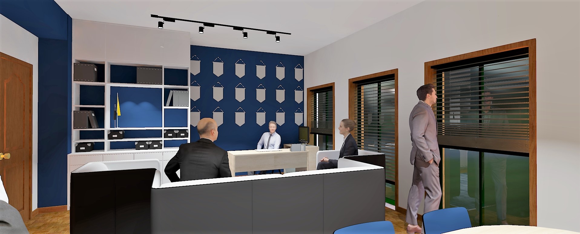 2017 年完成的旋转俱乐部室内设计案例-0