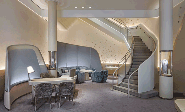 Patrick Jouin作品 | BOUTIQUE VAN CLEEF & ARPELS，探索空间的内部精神-17