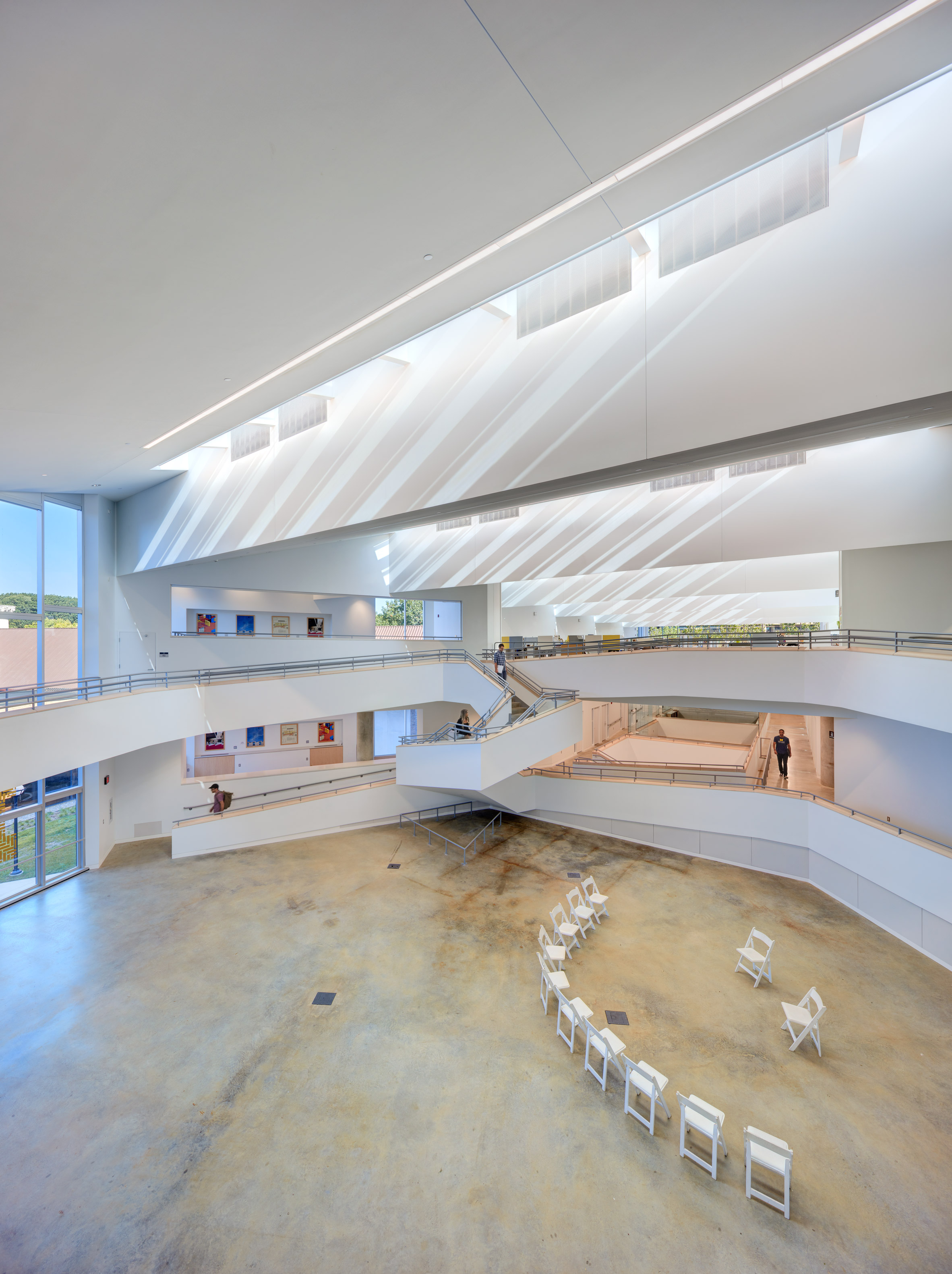 普雷斯顿斯科特科恩打造密歇根建筑学院锯齿屋顶新翼-12