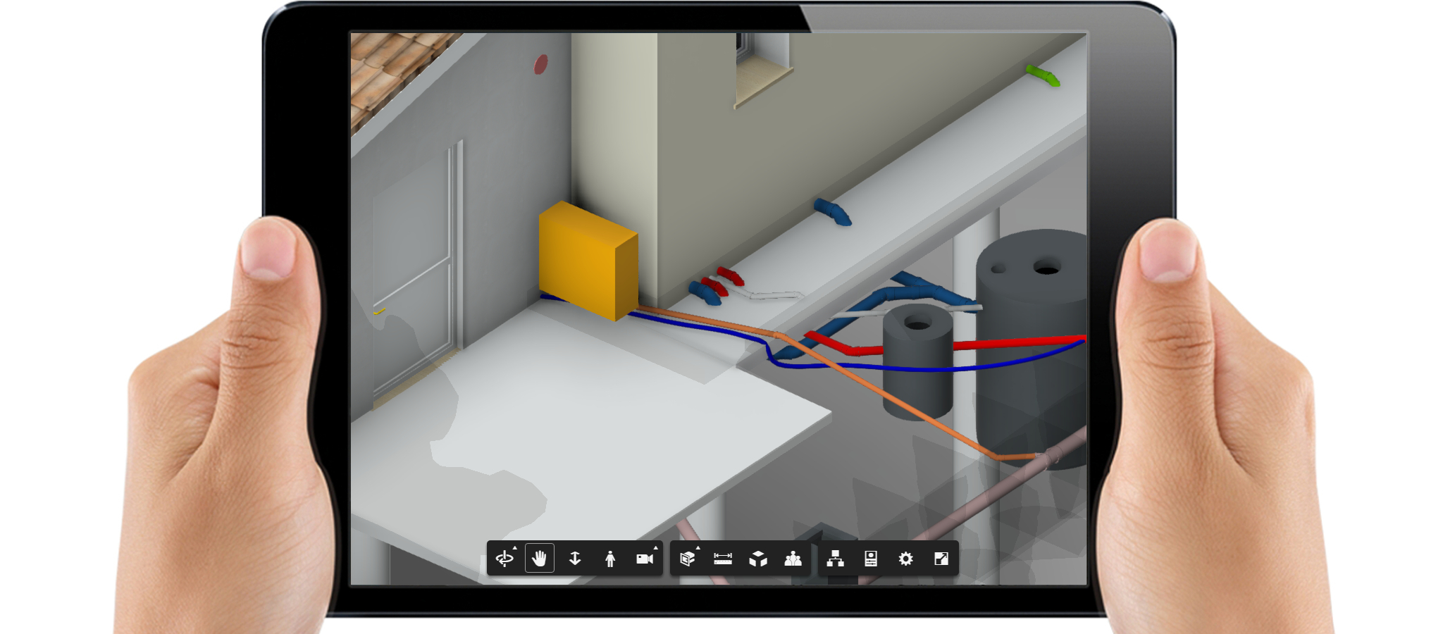 干式施工的钢结构单户住宅-4