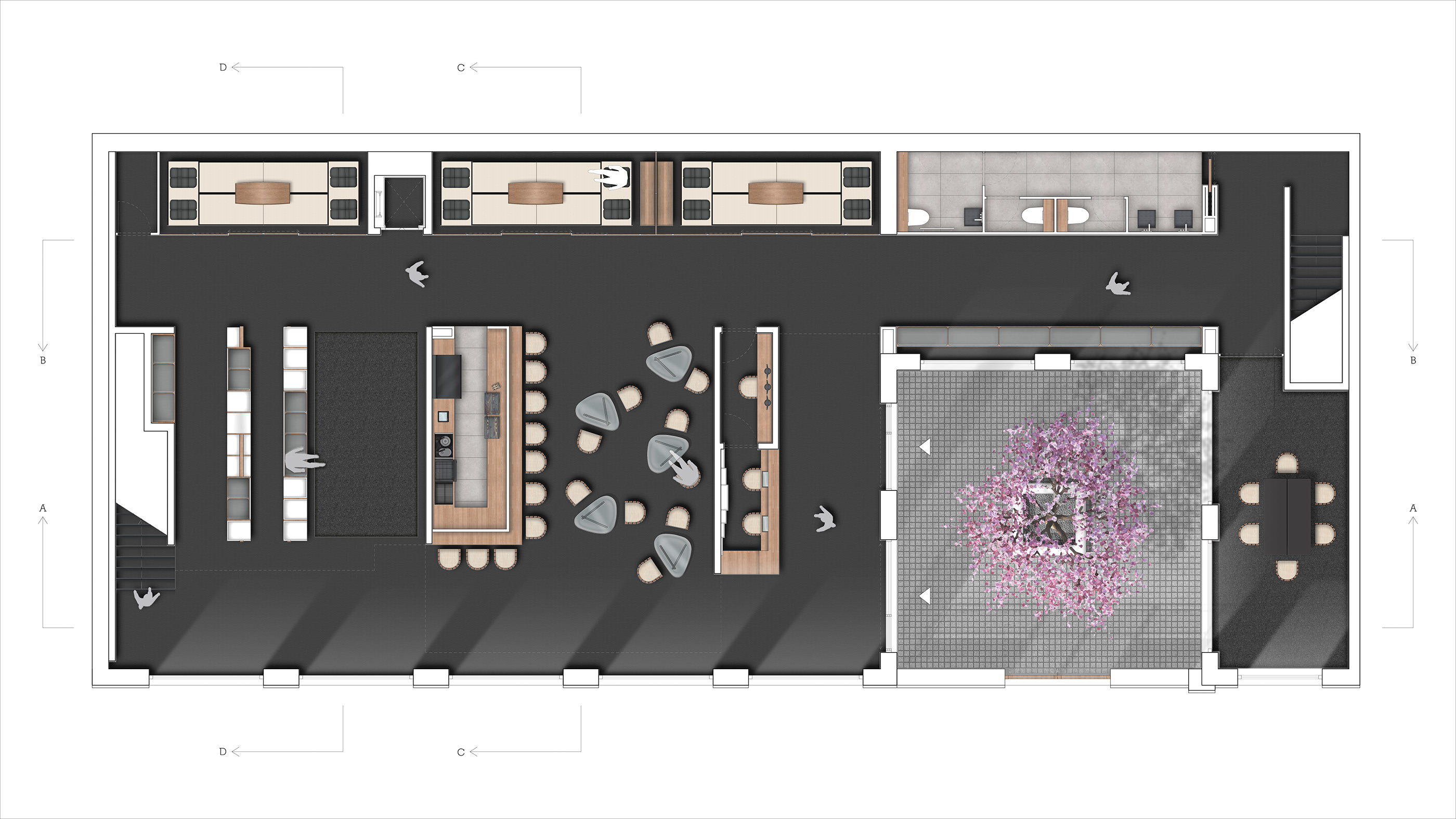 日本电影俱乐部“Kurabu”的空间设计-4