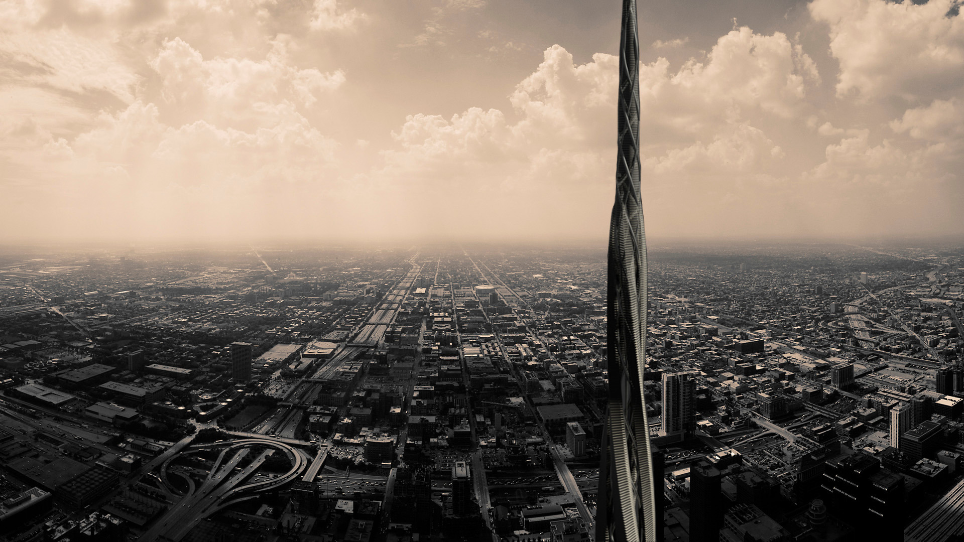 迪拜 4T1 扭曲摩天大楼——未来城市综合体设计-2