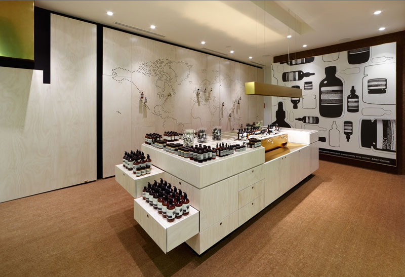 Aesop 店面设计  viridian vision award 获奖设计-4