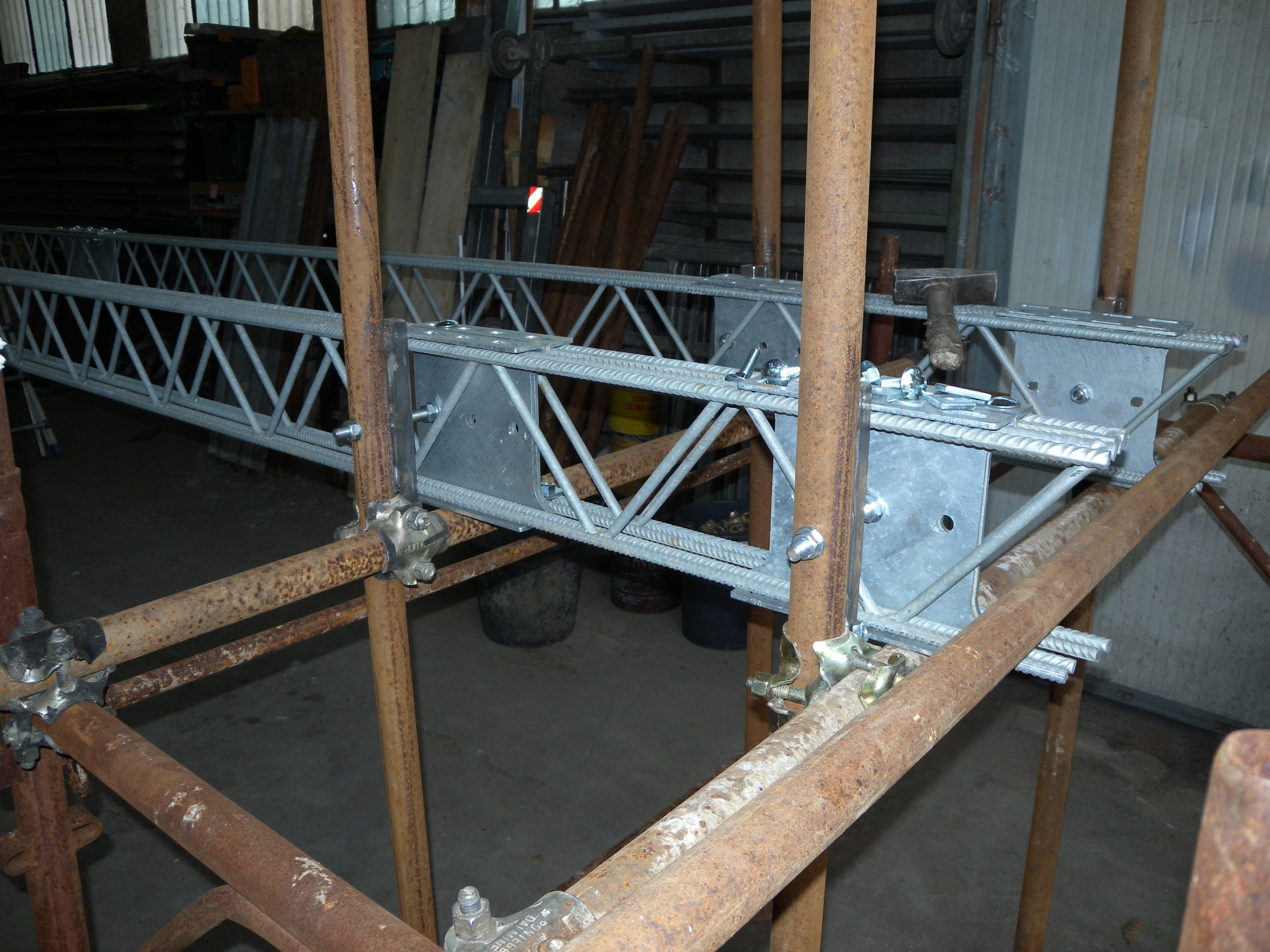 可拆卸式钢构舞台桁架设计-19