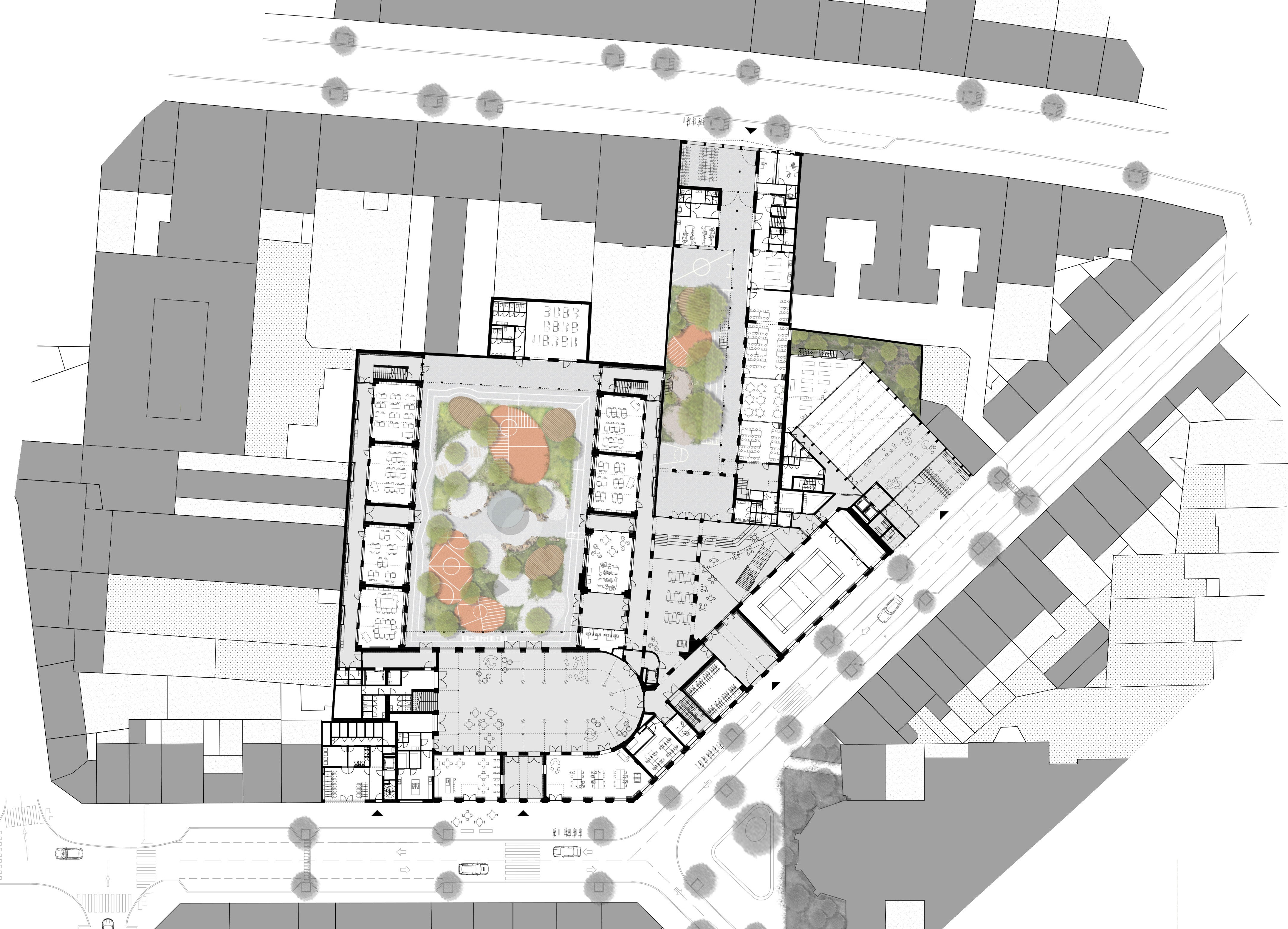 Rabelais 学校综合体-18