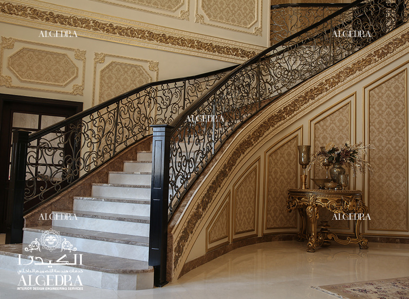 英伦古韵 | 迪拜豪华别墅室内设计-10