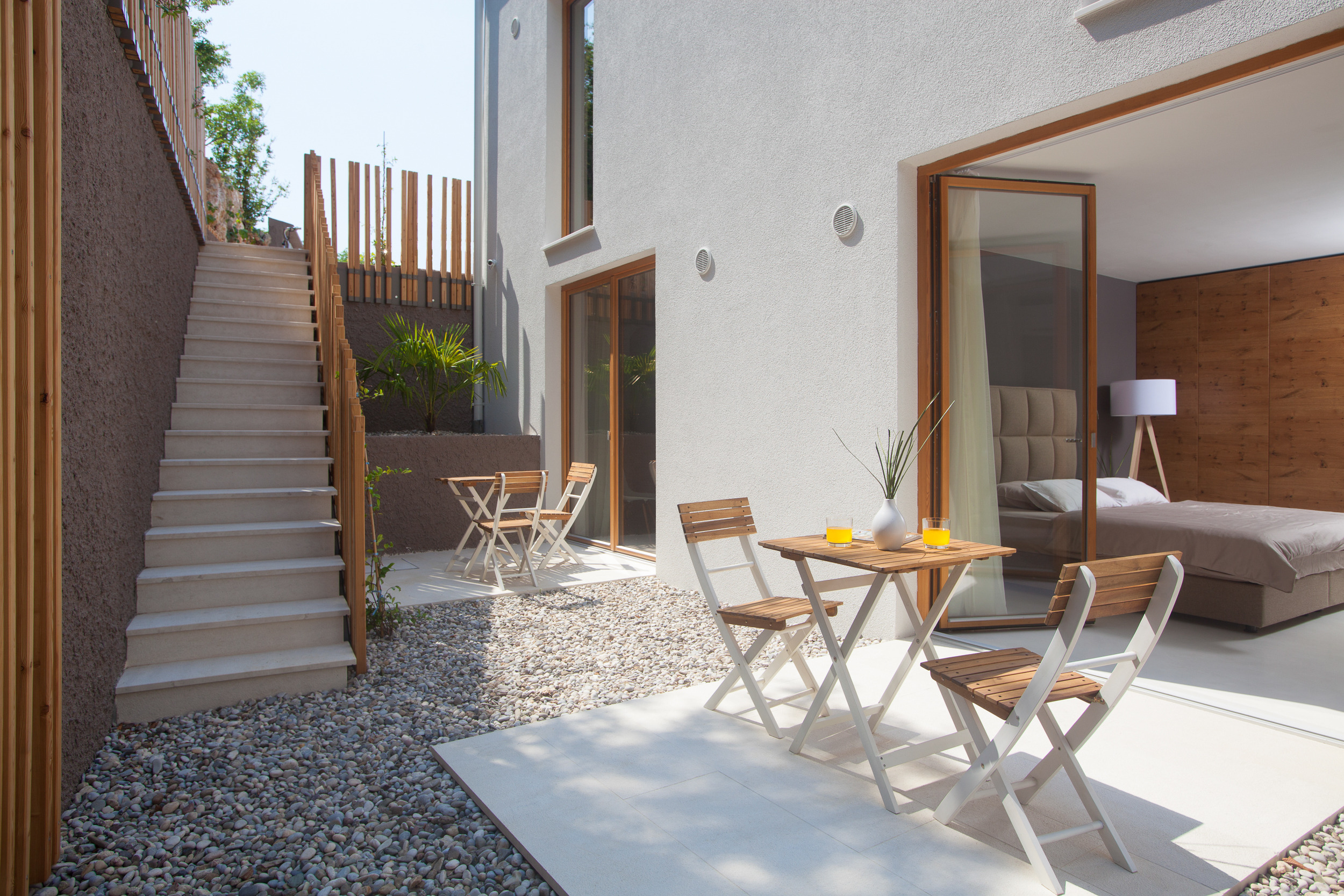 克罗地亚私人别墅 | 自然风格与工业风完美融合-12