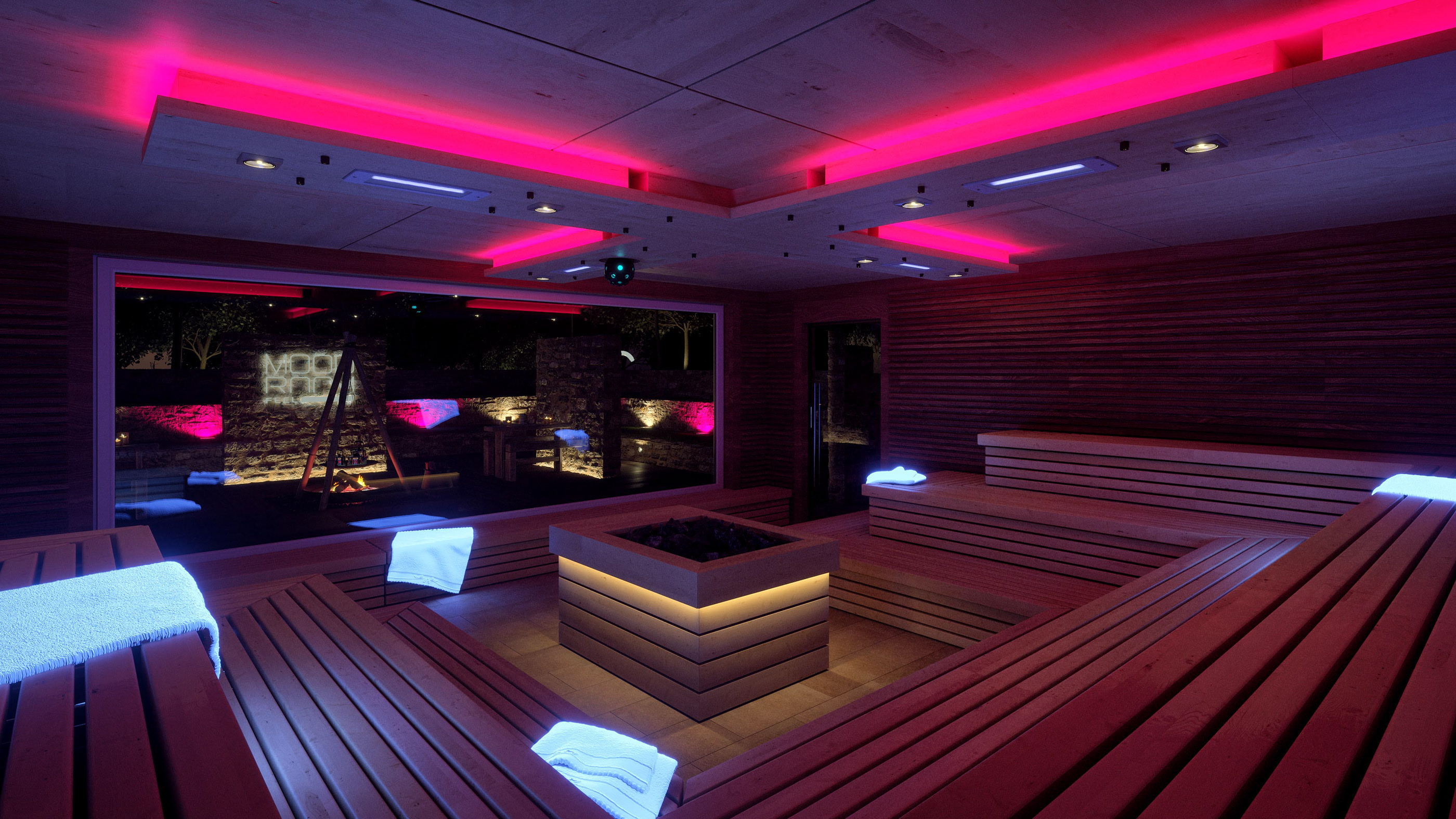 活动桑拿房设计，多元灯光营造 Mood-Room 氛围-5
