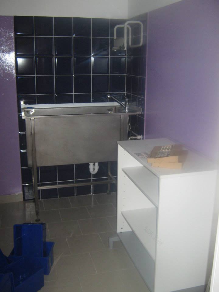 泳池别墅翻新记——无障碍通道与兽医诊所的完美结合-10