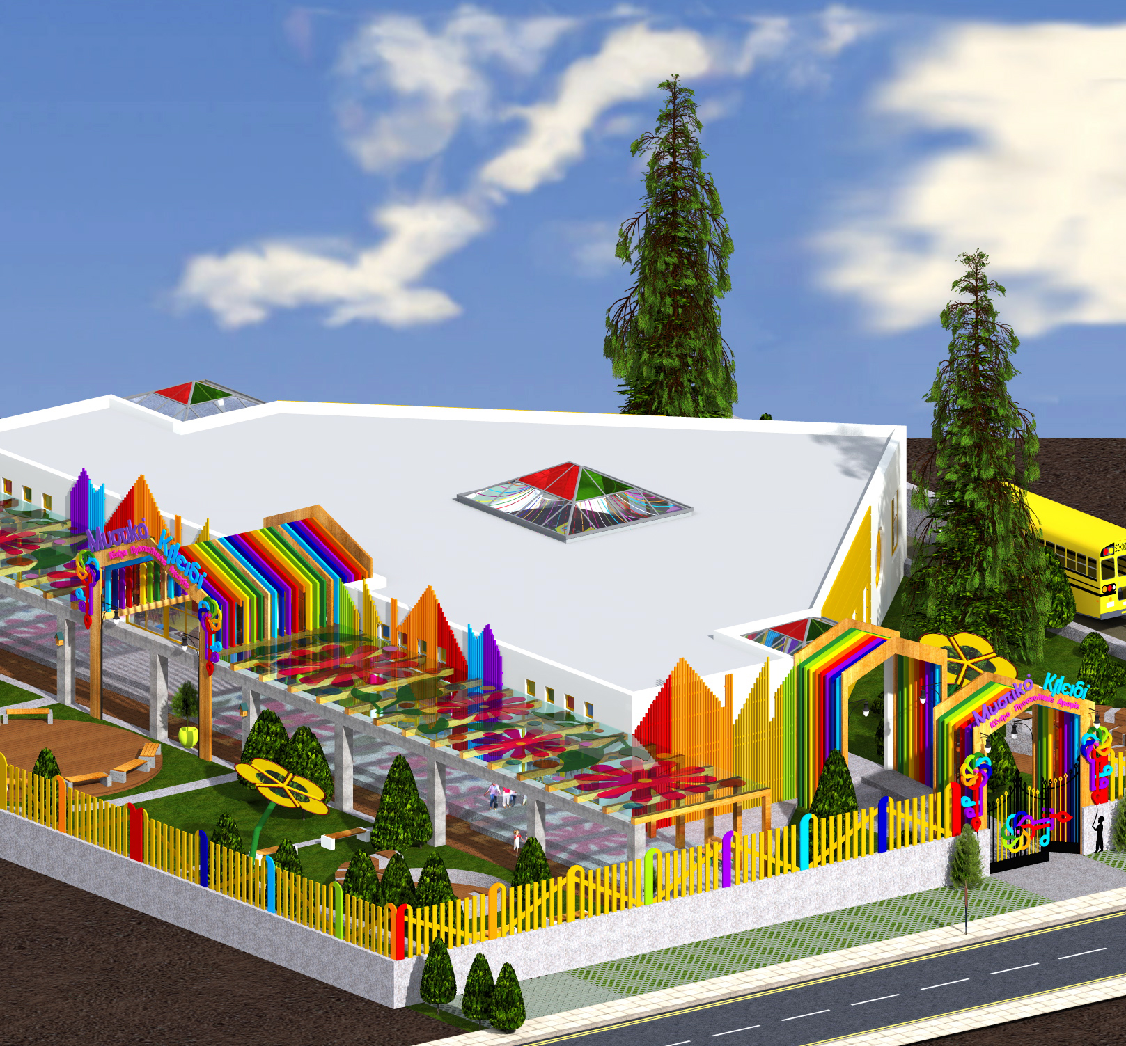 "魔法钥匙"幼儿园设计 | 希腊 Ioannina 的创意空间-81