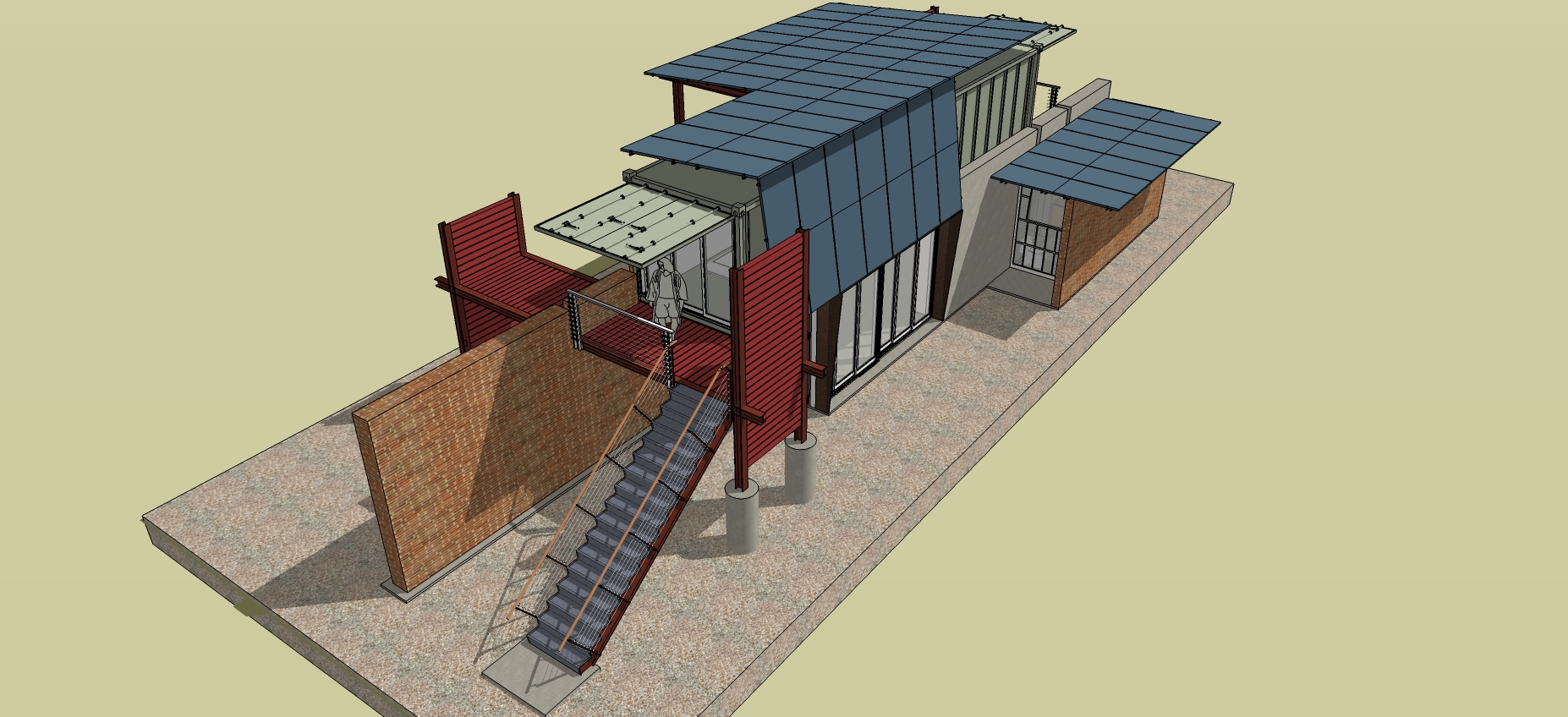 集装箱乡村海景房-8