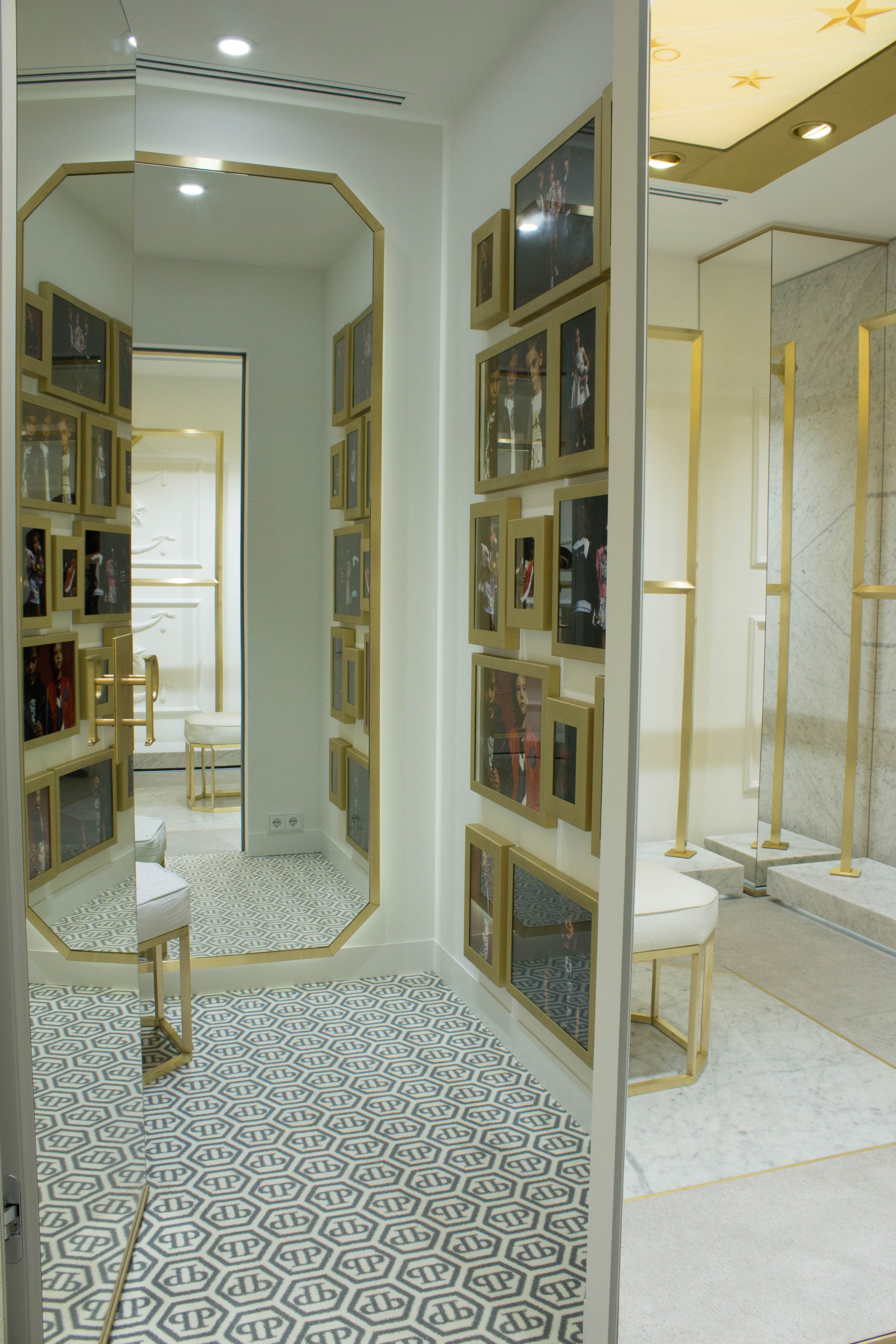 2018 年完成的基辅亿万富翁与 Philipp Plein Junior 购物商场设计-3